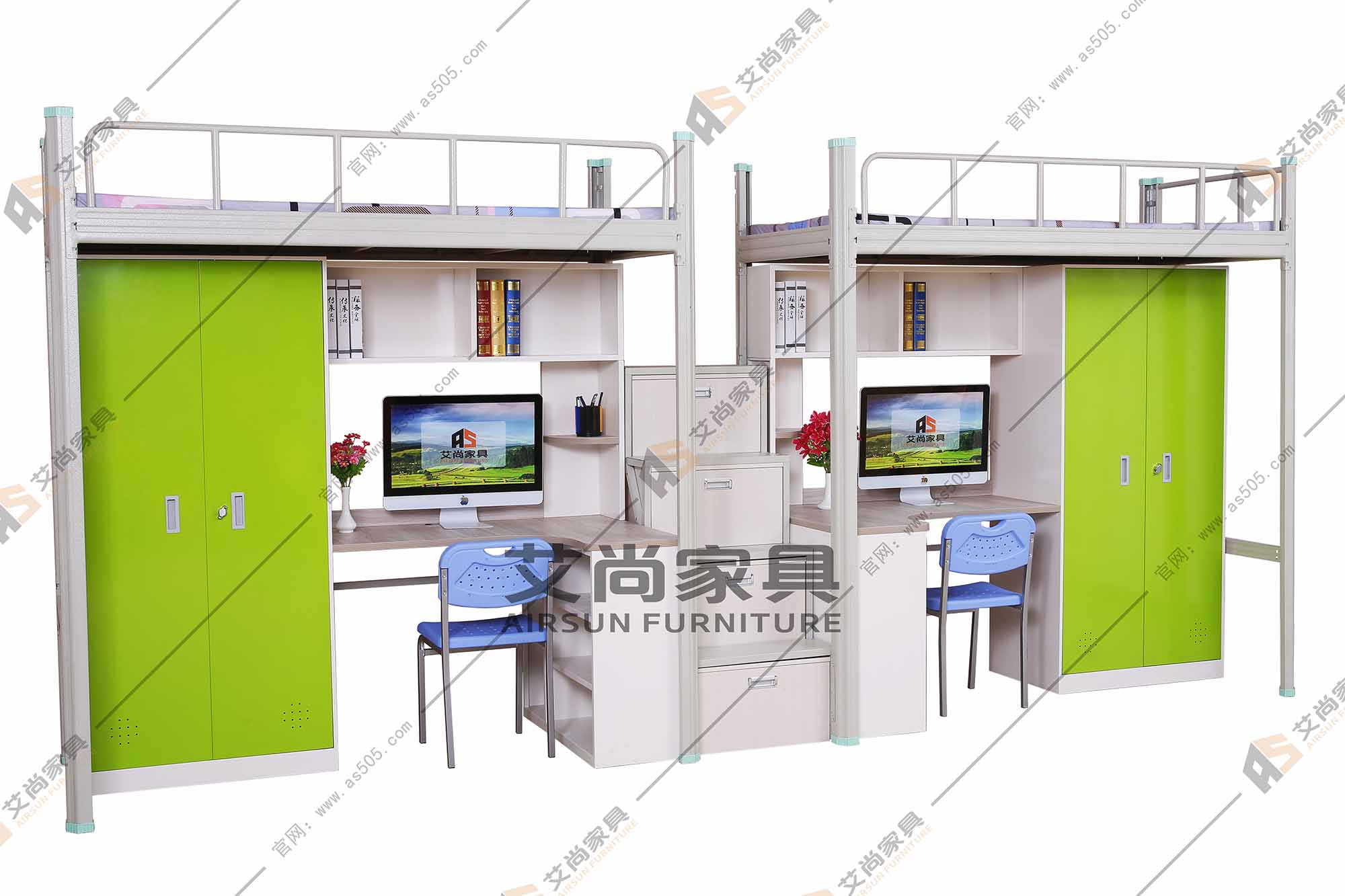 大學(xué)公寓鐵架床