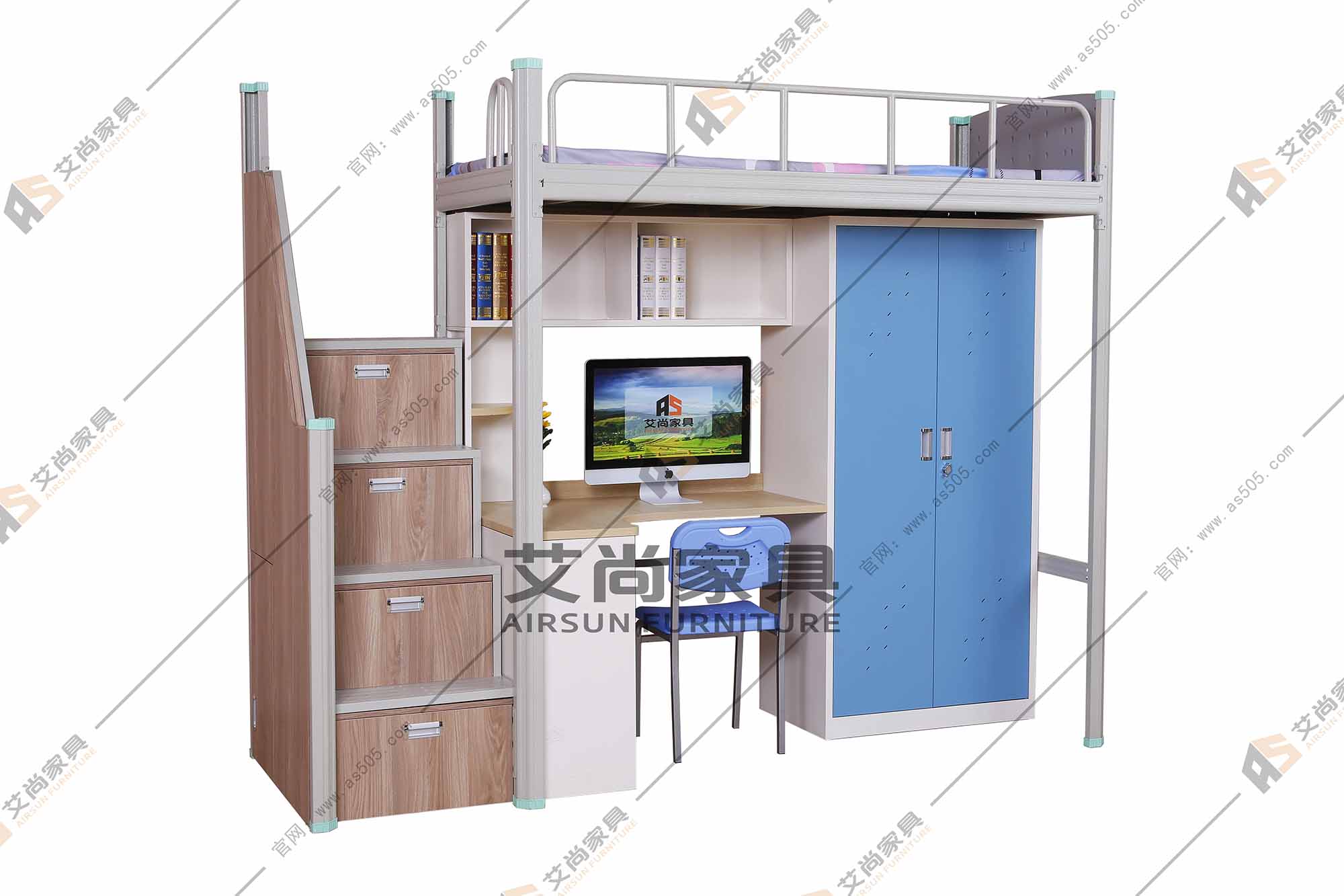 大學(xué)生公寓組合床