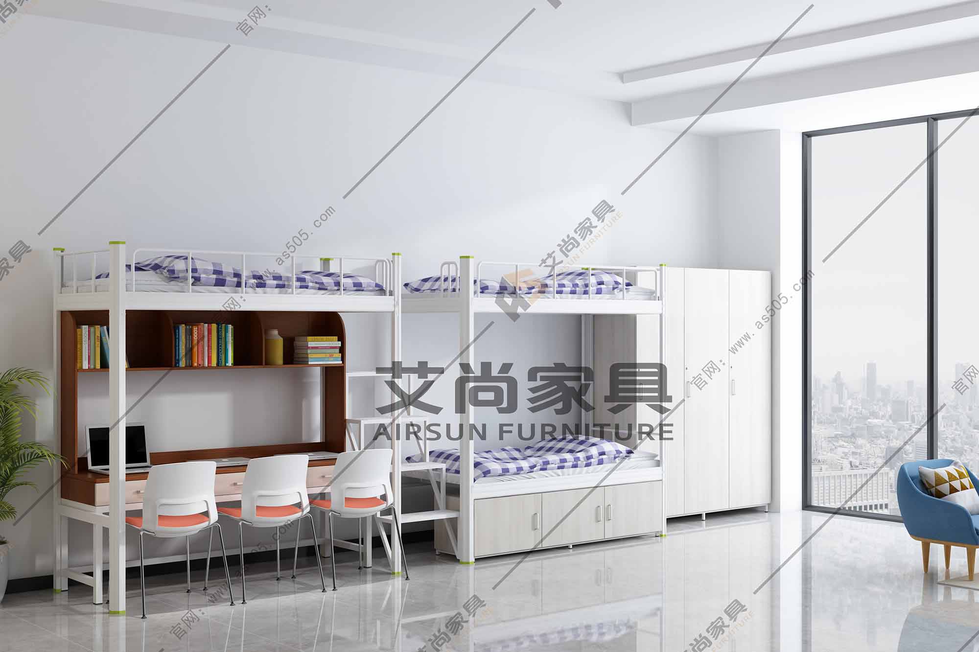 大學(xué)公寓床